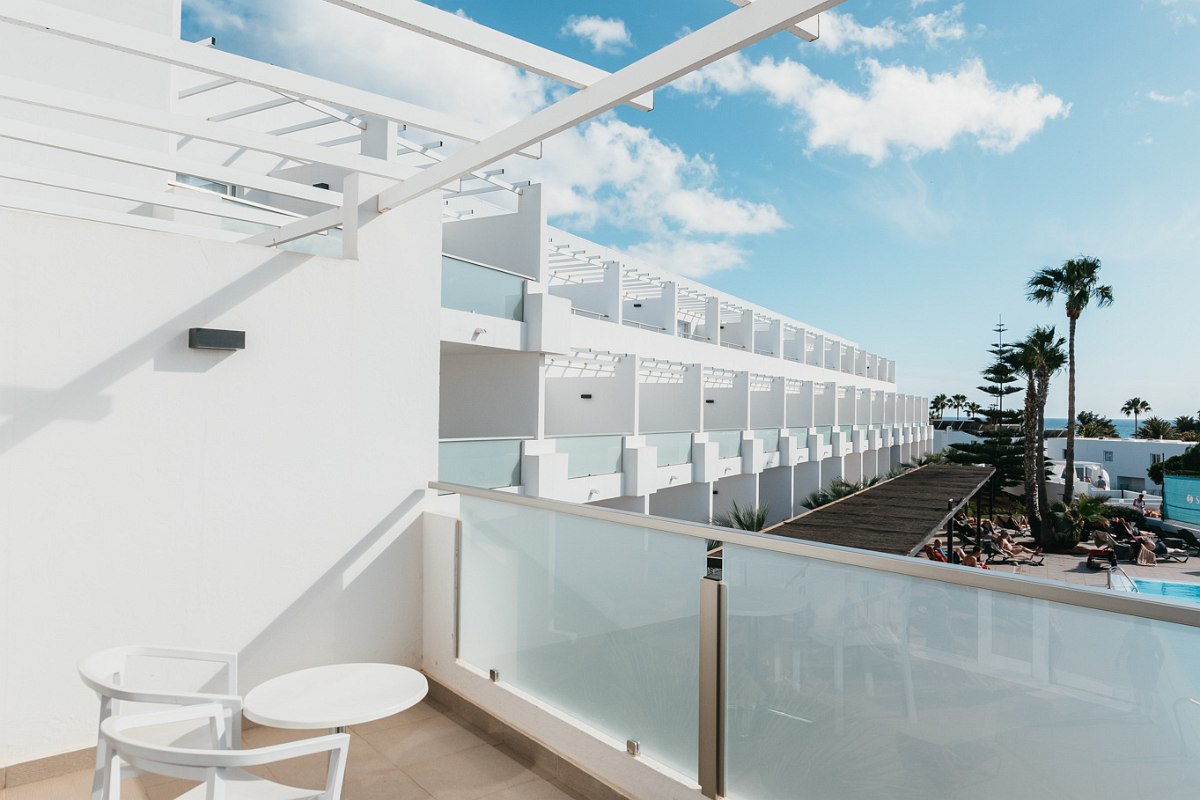 Aussicht aus der Junior Suite Select im Sentido Aequora Lanzarote Suites