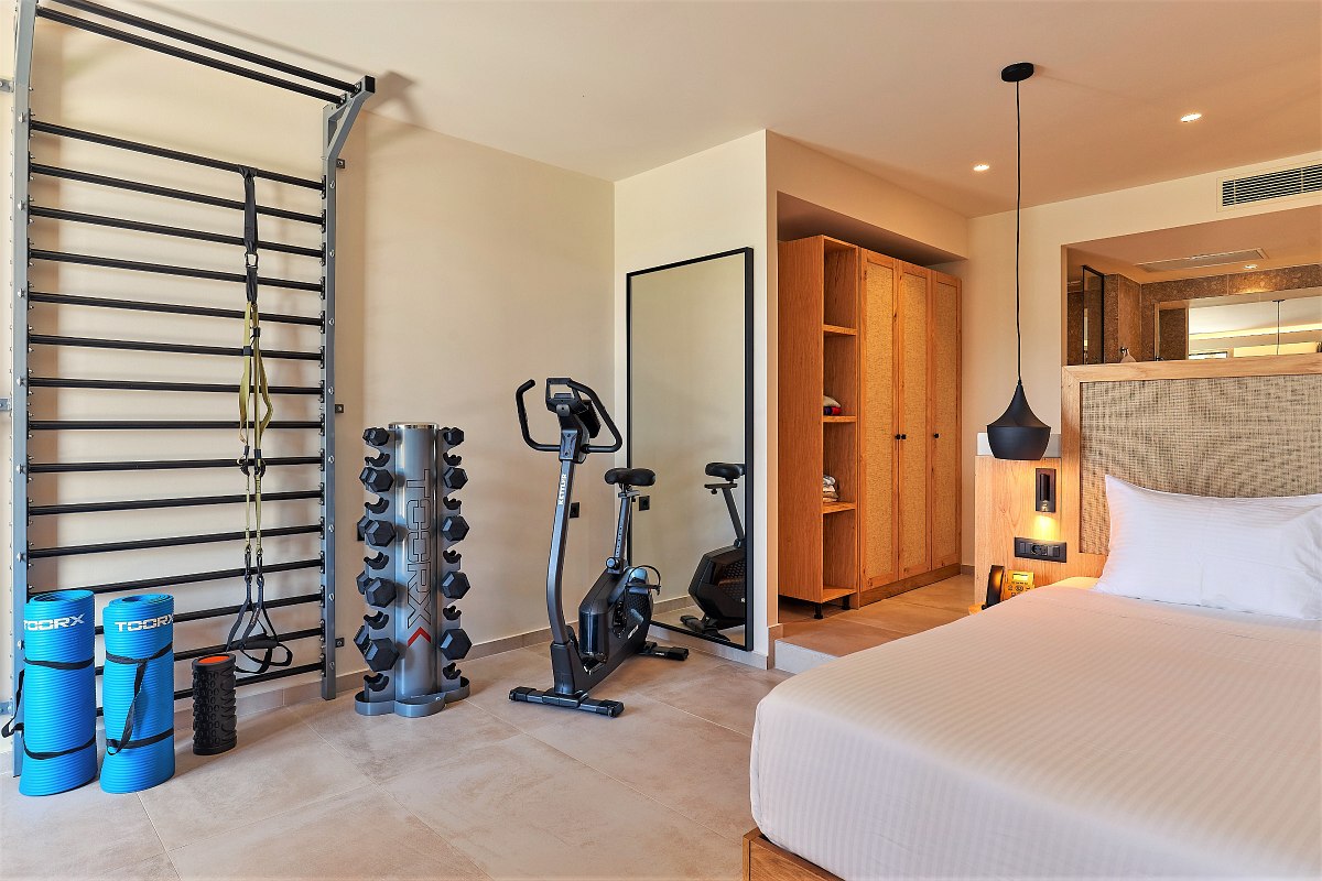 Sentido Fitness Zimmer im Sentido Amounda Bay 