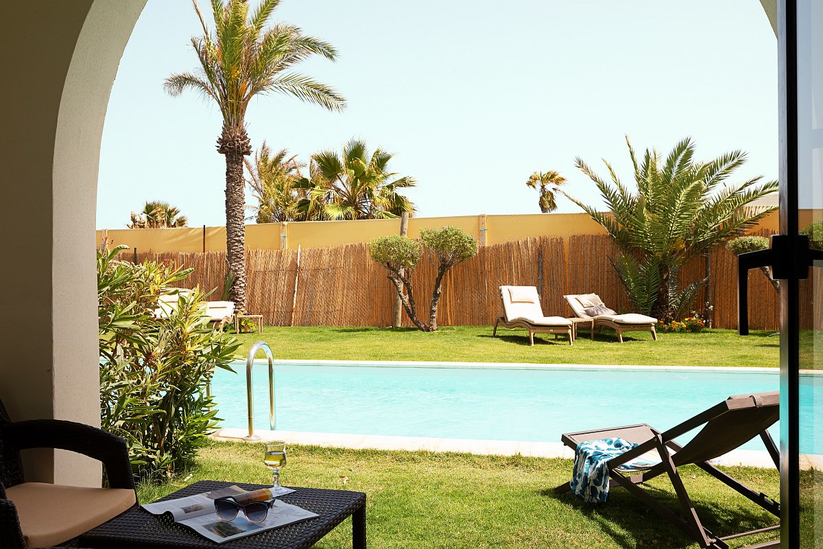 Swim-Up Zimmer im Hotel Sentido Djerba Beach
