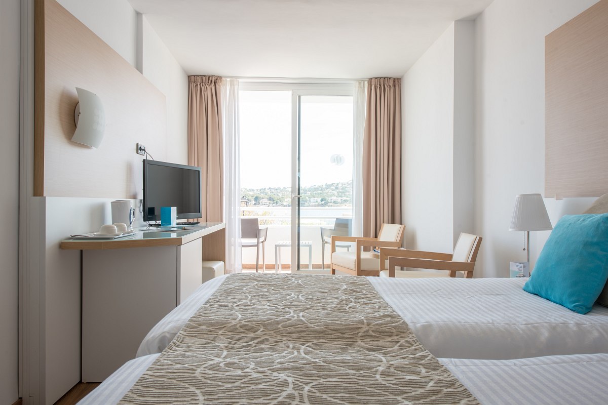 Doppelzimmer Meerblick im Hotel Sentido Fido Punta del Mar