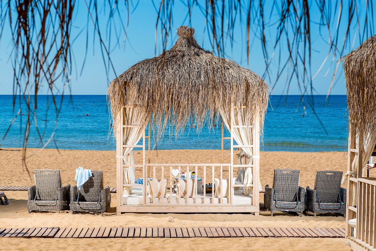 Hotel Sentido Kamelya Fulya, Strandabschnitt an der Türkischen Riviera
