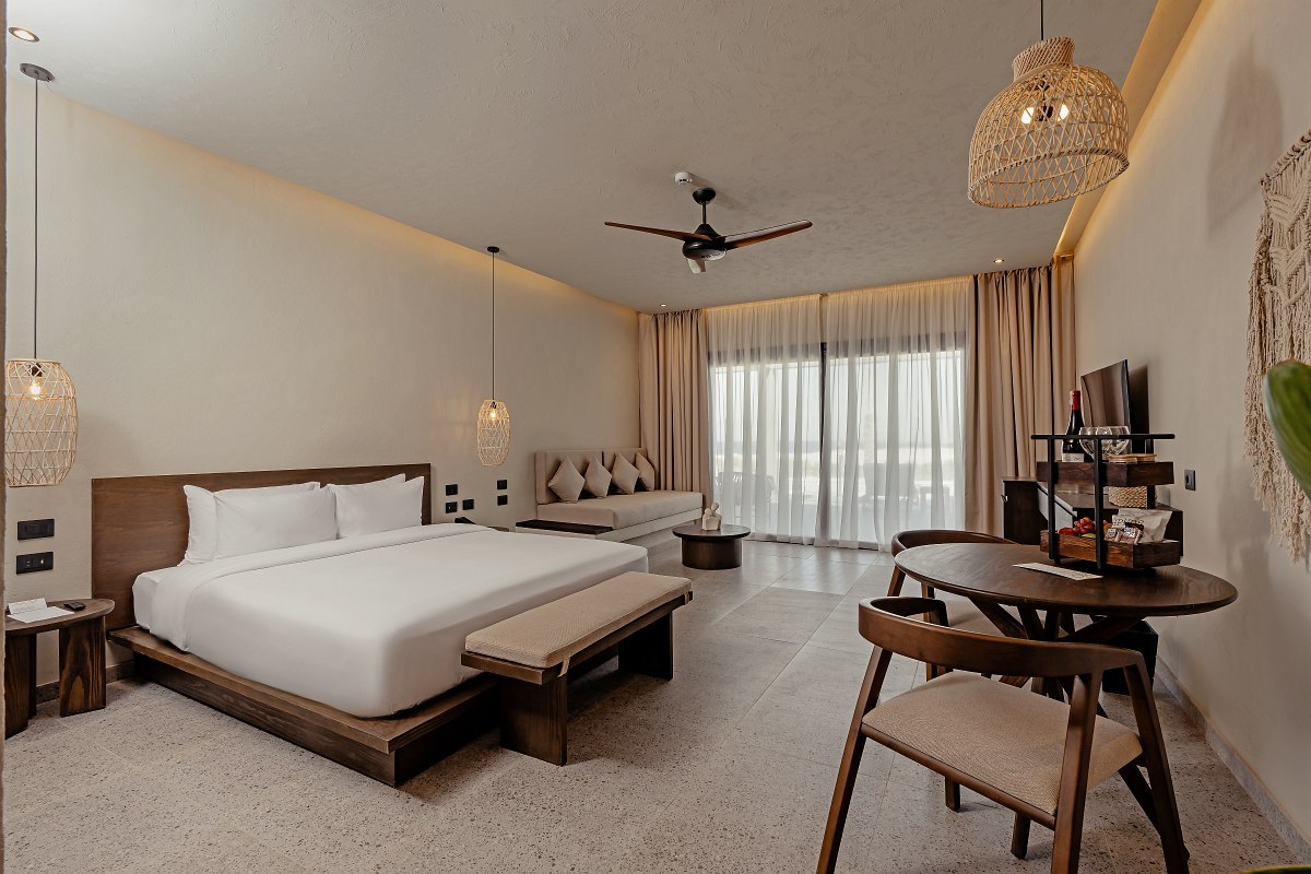 Swim up Junior Suite Gartenblick im Sentido Naga Bay