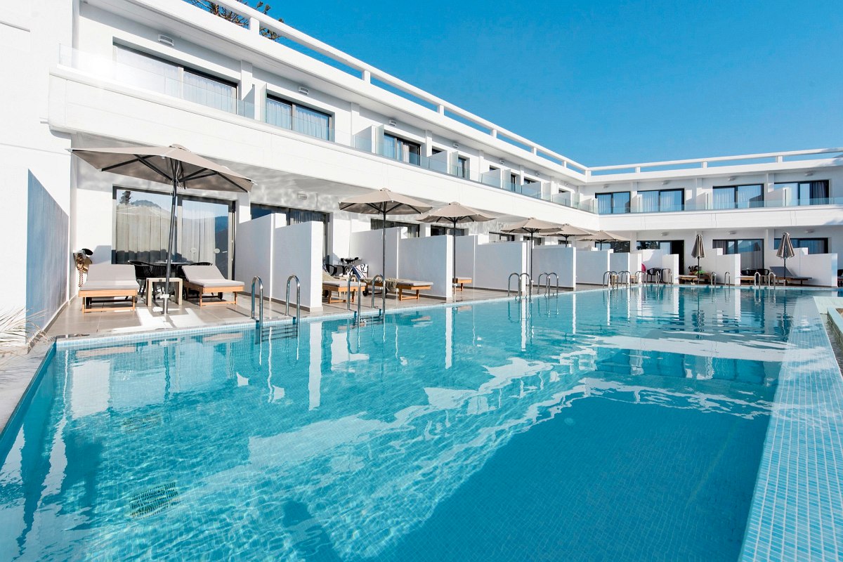 Familienzimmer Open Plan im Sentido Amounda Bay Poolzugang