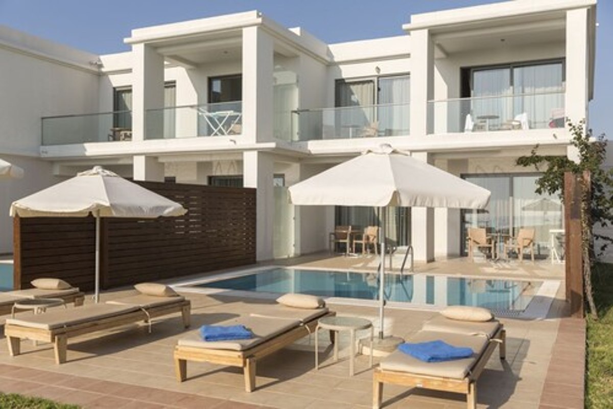 Sea view junior suites at Sentido Asterias Beach Resort