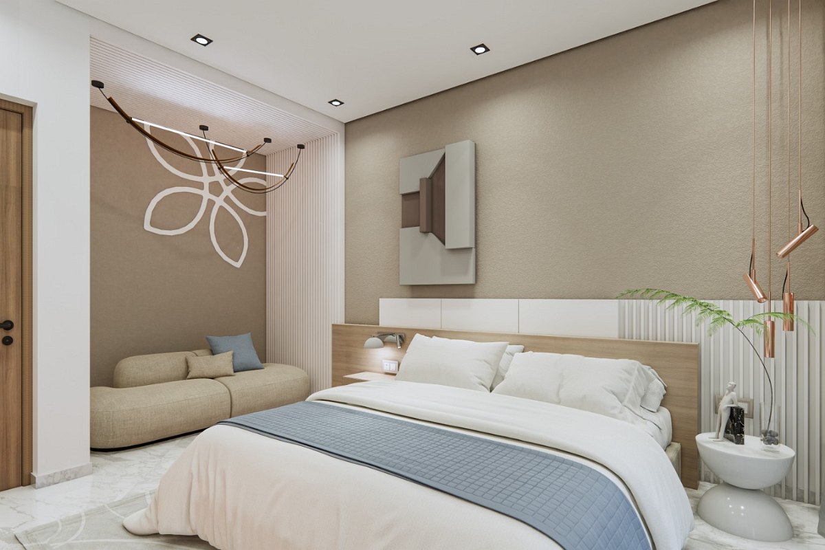 Doppelzimmer Meerblick im Sentido Marillia & Spa