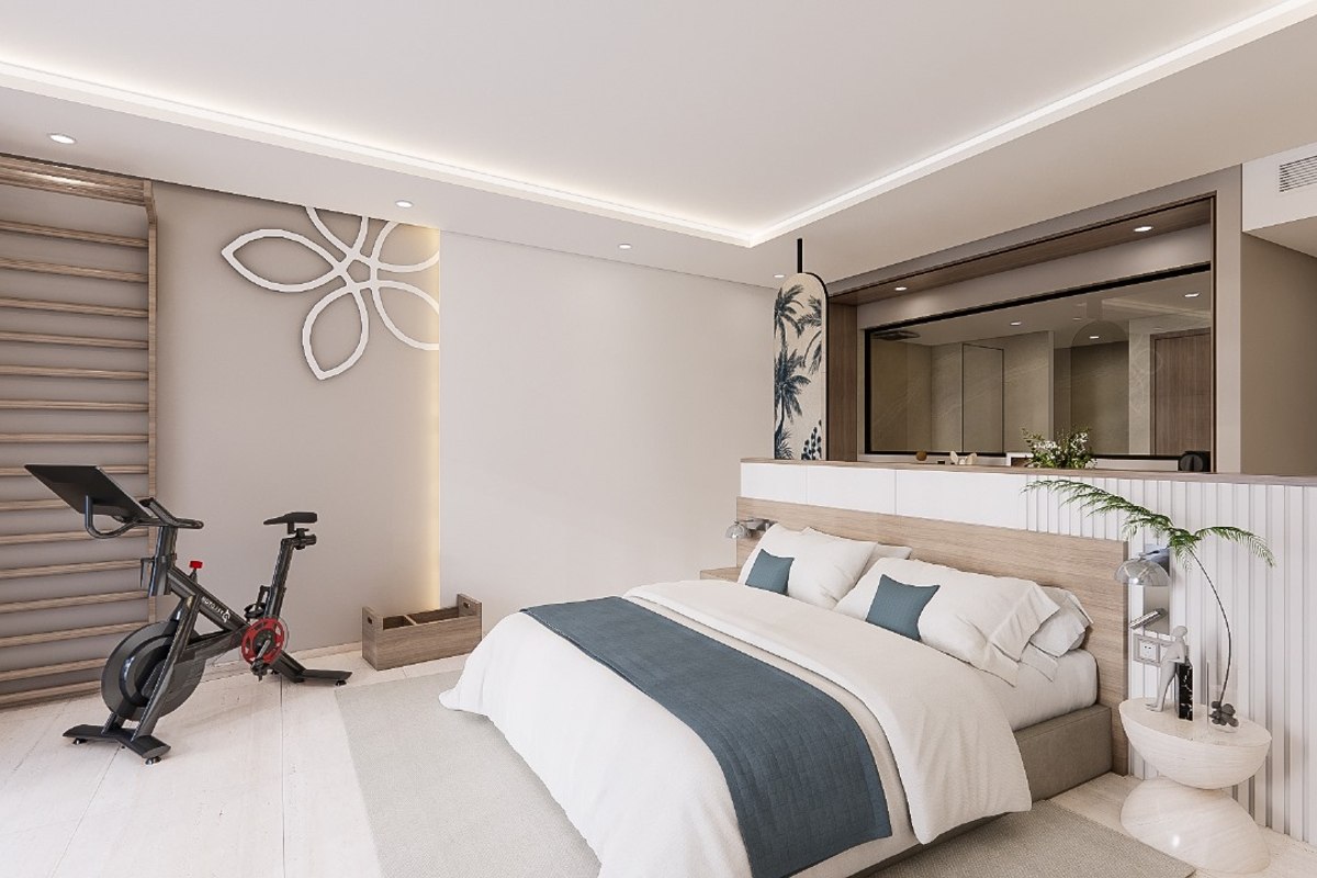 Sentido Fitness Zimmer im Sentido Marillia & Spa