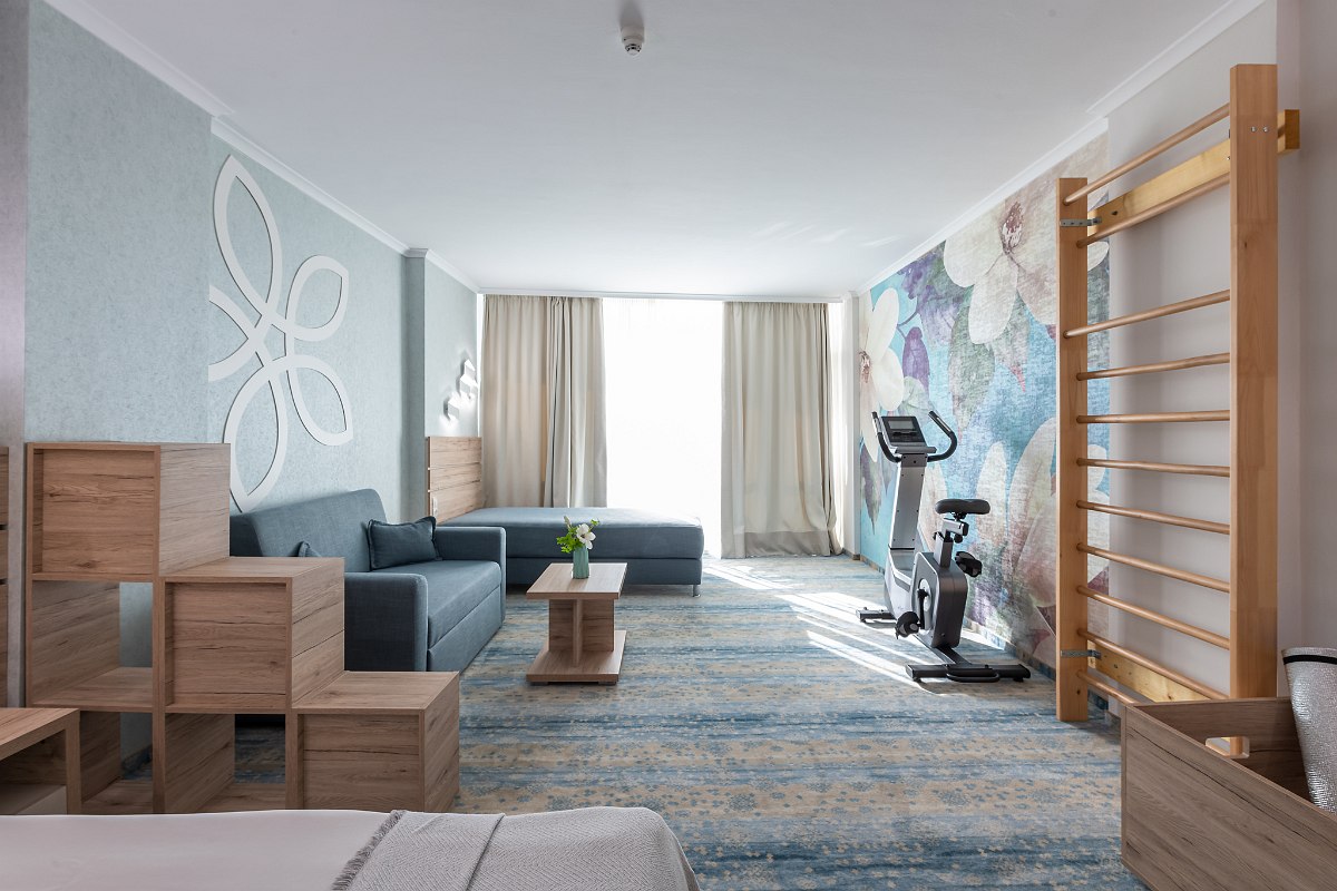 Fitness room at the Sentido Neptun Beach