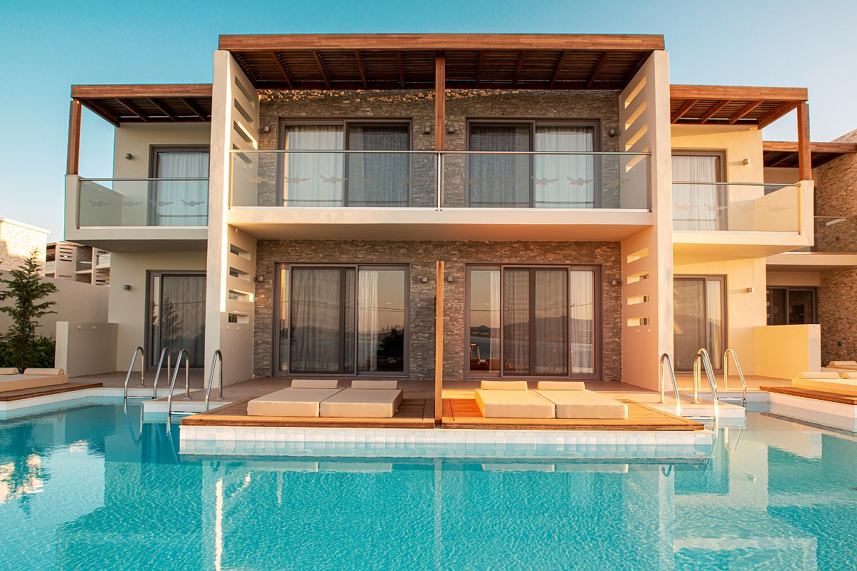 Sea view bungalow room at Sentido Port Royal Villas & Spa