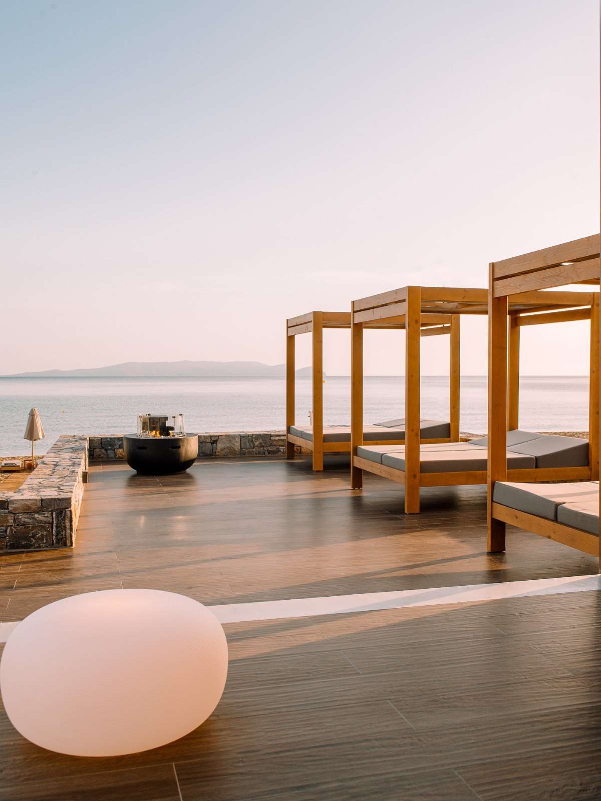 Beach Living area on the beach at Hotel Sentido Unique Blue! Resort